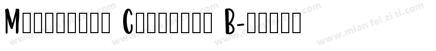 Monogamma Capitals B字体转换